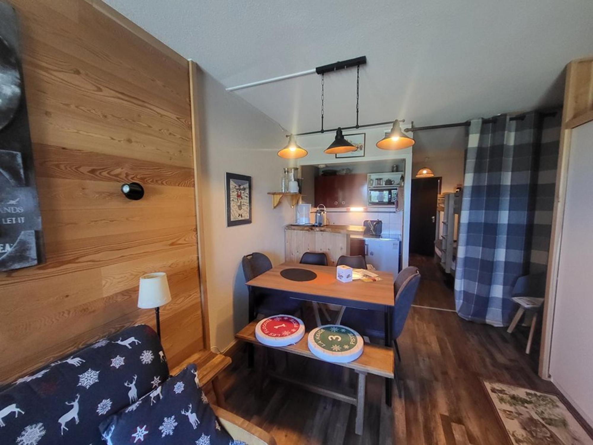 Charmant Studio 4 Pers, Pied Des Pistes, Balcon Ouest - Montgenevre - Fr-1-266-61 Екстериор снимка